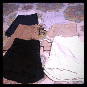 Old navy shorts size 10 lot of 7